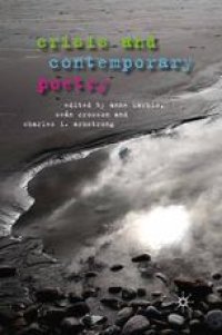 cover of the book Crisis and Contemporary Poetry