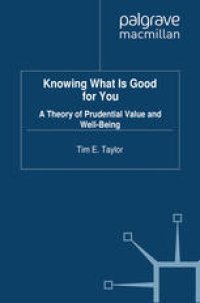 cover of the book Knowing What is Good For You: A Theory of Prudential Value and Well-Being