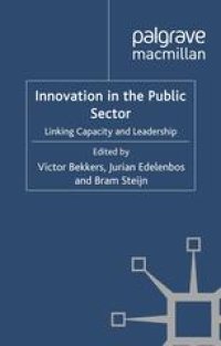 cover of the book Innovation in the Public Sector: Linking Capacity and Leadership