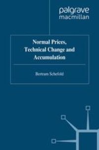 cover of the book Normal Prices, Technical Change and Accumulation