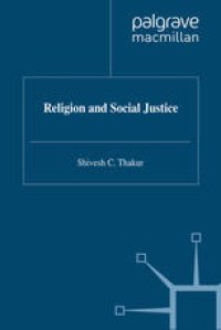 cover of the book Religion and Social Justice