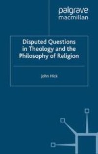 cover of the book Disputed Questions in Theology and the Philosophy of Religion