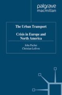 cover of the book The Urban Transport Crisis in Europe and North America