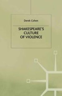 cover of the book Shakespeare’s Culture of Violence