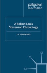 cover of the book A Robert Louis Stevenson Chronology