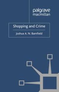 cover of the book Shopping and Crime