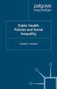 cover of the book Public Health Policies and Social Inequality