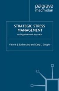 cover of the book Strategic Stress Management: An Organizational Approach