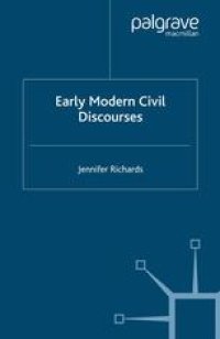 cover of the book Early Modern Civil Discourses