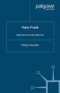 cover of the book Hans Frank: Lebensraum and the Holocaust