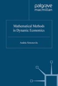 cover of the book Mathematical Methods in Dynamic Economics