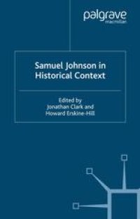 cover of the book Samuel Johnson in Historical Context