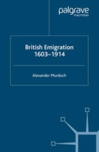 cover of the book British Emigration, 1603–1914