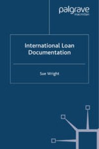 cover of the book International Loan Documentation