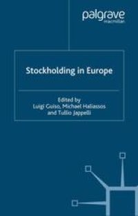 cover of the book Stockholding in Europe