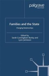 cover of the book Families and the State: Changing Relationships