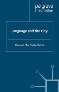 cover of the book Language and the City