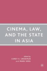 cover of the book Cinema, Law, and the State in Asia