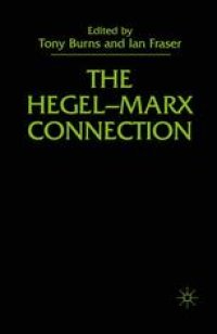 cover of the book The Hegel-Marx Connection