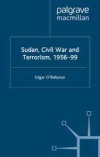 cover of the book Sudan, Civil War and Terrorism, 1956–99