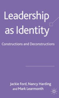 cover of the book Leadership as Identity: Constructions and Deconstructions