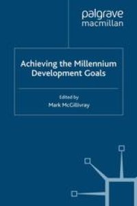 cover of the book Achieving the Millennium Development Goals