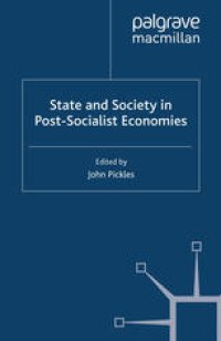 cover of the book State and Society in Post-Socialist Economies