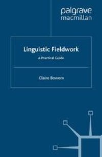 cover of the book Linguistic Fieldwork: A Practical Guide