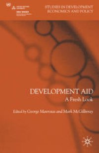 cover of the book Development Aid: A Fresh Look