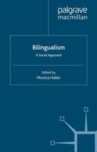 cover of the book Bilingualism: A Social Approach