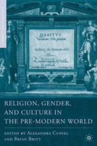 cover of the book Religion, Gender, and Culture in the Pre-Modern World