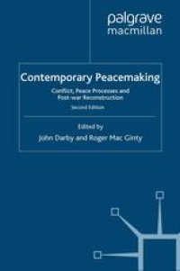 cover of the book Contemporary Peacemaking: Conflict, Peace Processes and Post-war Reconstruction