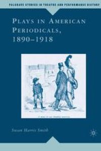 cover of the book Plays in American Periodicals, 1890–1918