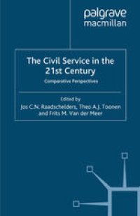 cover of the book The Civil Service in the 21st Century: Comparative Perspectives