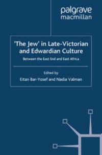 cover of the book ‘The Jew’ in Late-Victorian and Edwardian Culture: Between the East End and East Africa