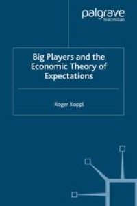 cover of the book Big Players and the Economic Theory of Expectations