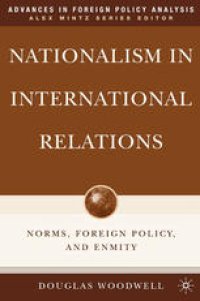 cover of the book Nationalism in International Relations: Norms, Foreign Policy, and Enmity