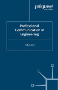 cover of the book Professional Communication in Engineering