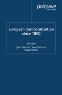 cover of the book European Democratization since 1800