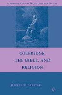 cover of the book Coleridge, the Bible, and Religion