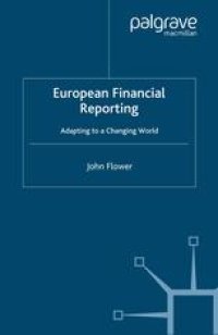 cover of the book European Financial Reporting: Adapting to a Changing World