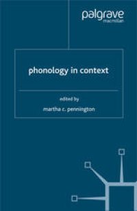 cover of the book Phonology in Context