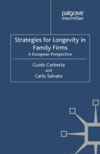 cover of the book Strategies for Longevity in Family Firms: A European Perspective