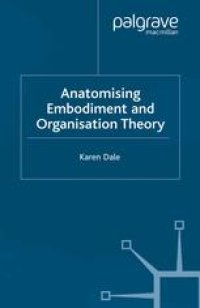 cover of the book Anatomising Embodiment and Organisation Theory