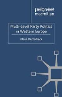 cover of the book Multi-Level Party Politics in Western Europe