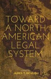 cover of the book Toward a North American Legal System