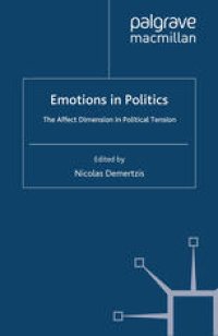 cover of the book Emotions in Politics: The Affect Dimension in Political Tension