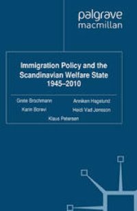 cover of the book Immigration Policy and the Scandinavian Welfare State 1945–2010