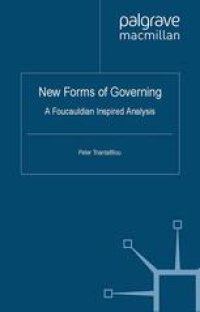 cover of the book New Forms of Governing: A Foucauldian inspired analysis