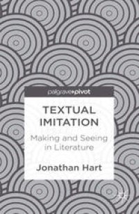 cover of the book Textual Imitation: Making and Seeing in Literature